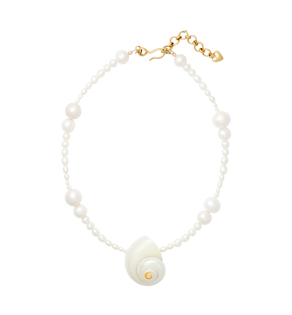 Brinker & Eliza Capri Shell Pearl Necklace | Jewellery | Anna + Nina