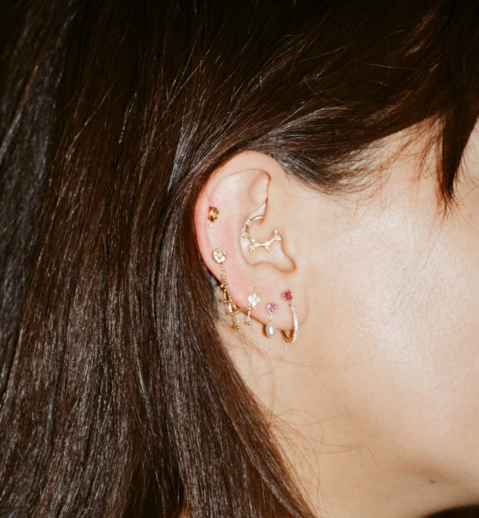 Sunflower Piercing 14K Jewellery Anna Nina