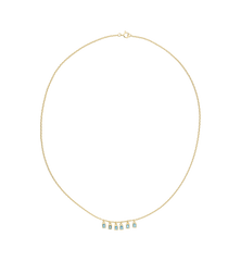 Drooping Aurelia Necklace 14K