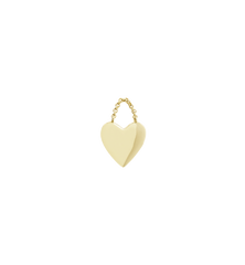 Heart of Gold Charm 14K