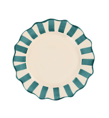 Pine Scalloped Dinner Plate