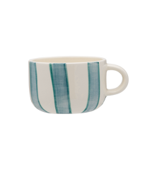 Powder Striped Cappuccino Mug