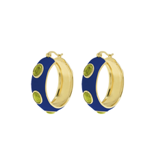 UFO Hoop Earrings