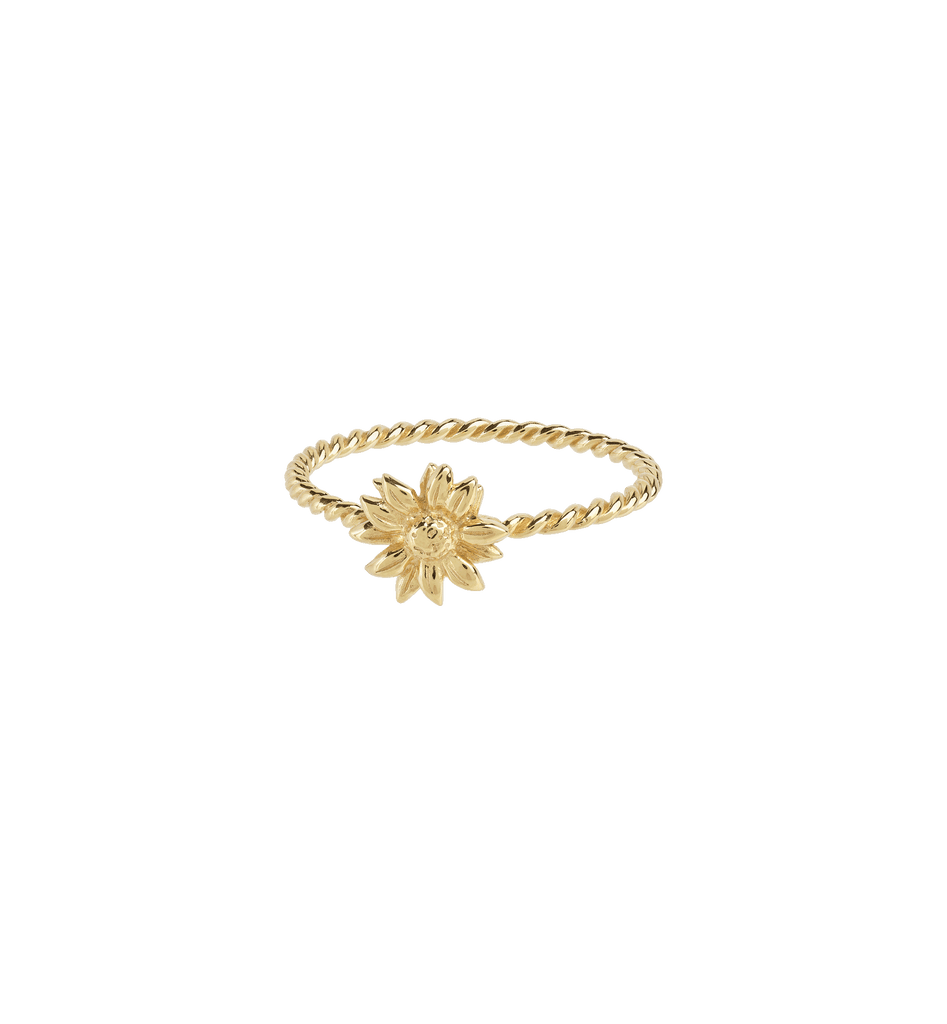 Sunflower Ring 14K