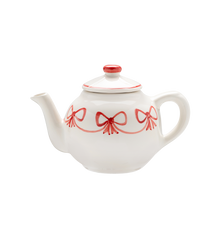 Sugar Plum Bow Teapot