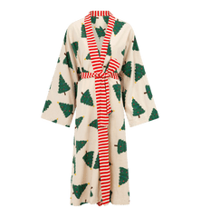 Christmas Forest Long Kimono