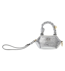 GANNI Metallic Nano Bou Bag