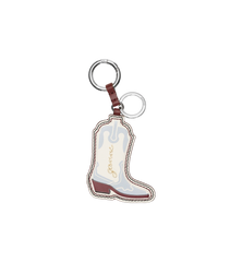 GANNI Blue Western Boot Keychain