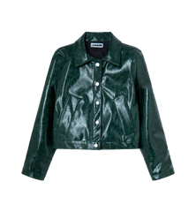 Laagam Alexa Faux Leather Jacket