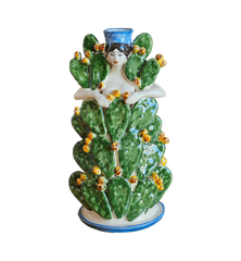 Les Ottomans Cactus Lady Candle Holder