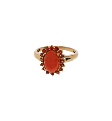 Vintage Carnelian Garnet Ring